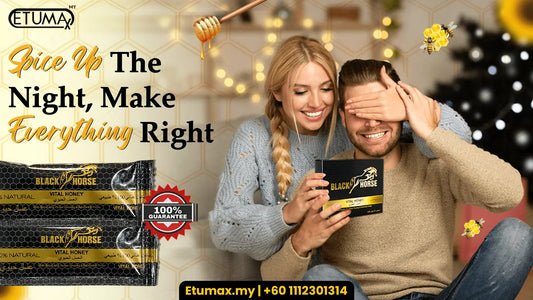 Dealing with Sexual Dysfunction? Etumax Black Horse Vital Honey Is the Answer - Etumax.pk