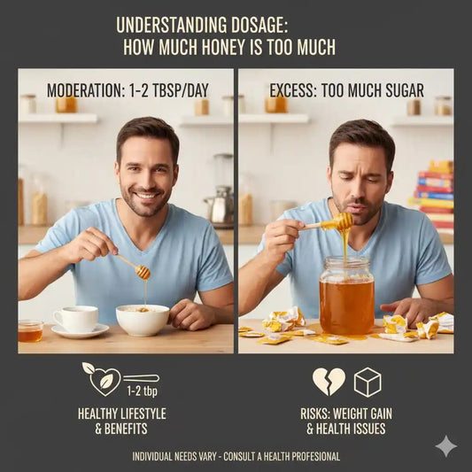 Understanding Dosage: How Much Honey Is Too Much? – A Complete Guide for Men - Etumax.pk