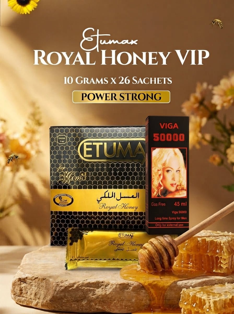 Etumax Royal Honey For Vip 26 Sachets - Etumax.pk