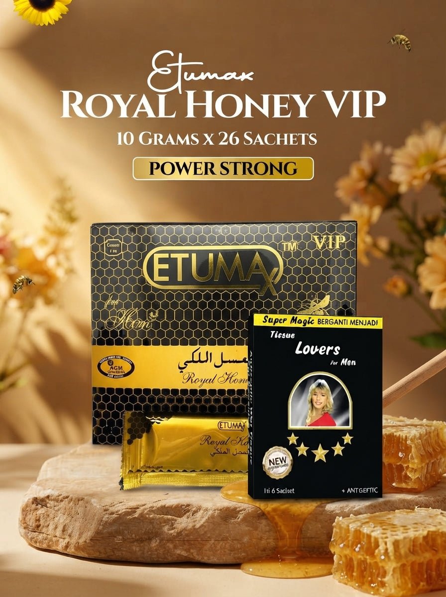 Etumax Royal Honey For Vip 26 Sachets - Etumax.pk